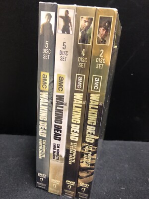 THE WALKING DEAD - SEASONS 1-4 (DVD) NEW FACTORY SEALED | eBay