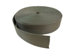 Webbing - Australian Made - Heavy Duty - 57mm -Khaki - Ceremonial - Per Mtr