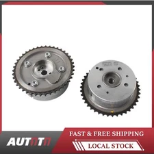 2x Camshaft VVT Gears 243502G750 For Hyundai Kia Optima Sportage Santa Tucson US