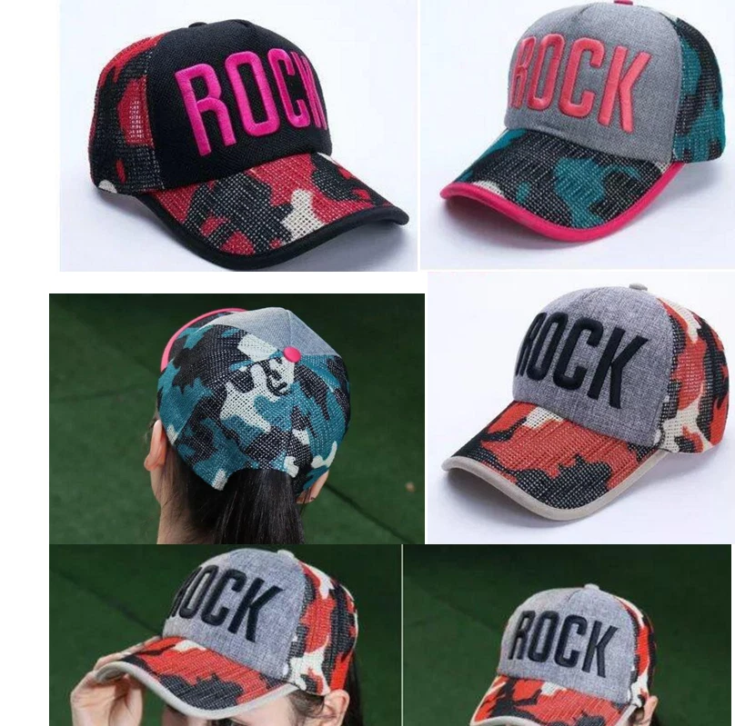✔HIGH QUALITY EMBROIDERED MULTI COLOR HIP HOP MESH BASEBALL CAP✔US SHIP - Image 3 of 4