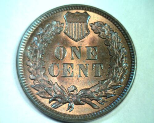 1898 CENTAVO INDIO ELECCIÓN DE PENNY SIN CIRCULAR/ROJO GEMA/MARRÓN CH. UNC. / GEMA RB - Imagen 2 de 2