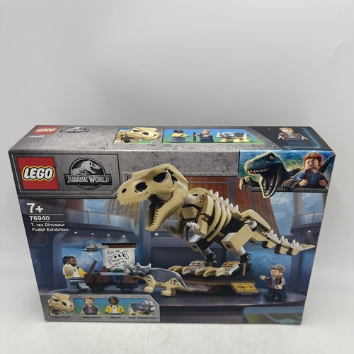 LEGO 76940 Jurassic World. Esposizione fossile di dinosauro T-Rex. Ritirato nuovo sigillato - Foto 2 di 4