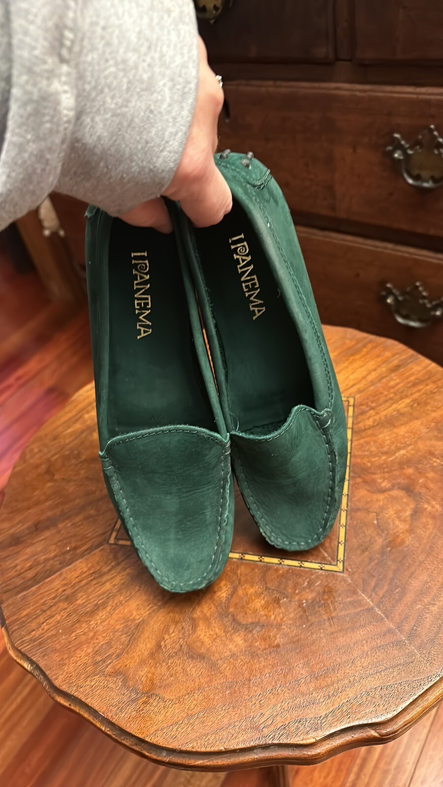 Women’s Green Suede Shoes By Ipanema (Size 8.5 M) eBay