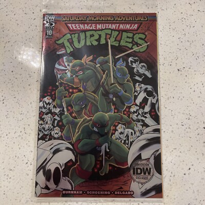 TMNT SDCC SMA Saturday Morning Adventures NM Brand New Poly Bag