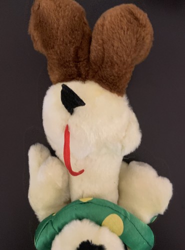 Vintage Garfield ODIE Dog 11” Plush Stuff Animal Swim Ring Nanco - Picture 4 of 7
