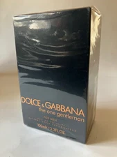 Dolce & Gabbana, THE ONE GENTLEMAN 3.3oz EDT Spray, 100% AUTHENTIC, SEALED, RARE