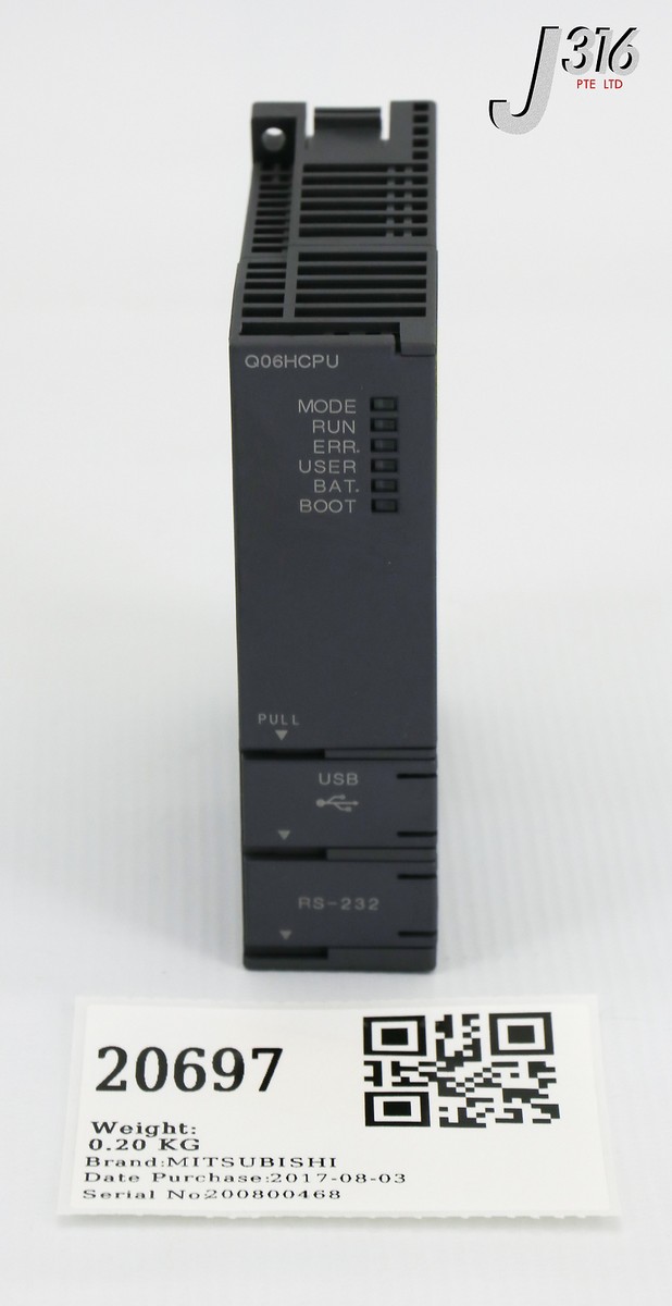 20697 MITSUBISHI MELSEC-Q CPU UNIT Q06HCPU | eBay