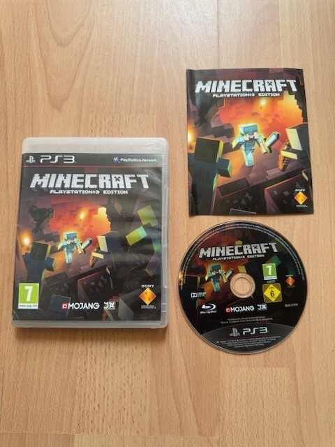 Minecraft Game PS3 Playstation 3 - Very Good Condition