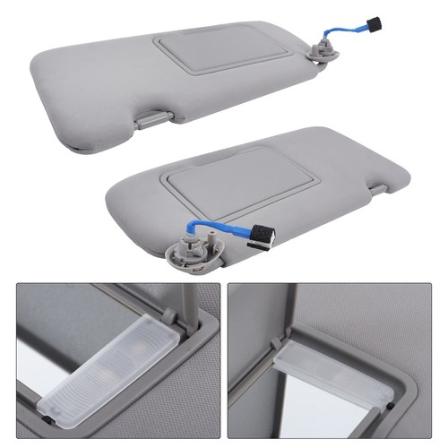 Labwork Left & Right Sun Visor Gray W/Lights Mirror For Honda CR-V 2017-2022 - Picture 19 of 23