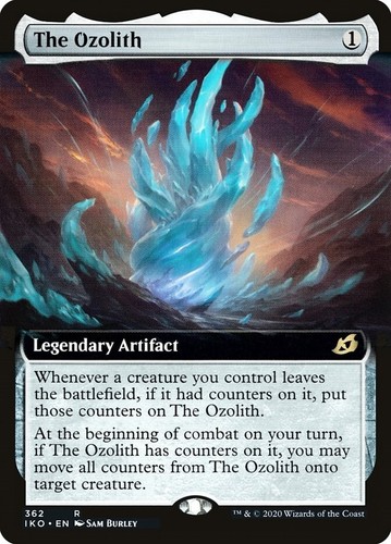 MTG Adamantium Bonding Tank - The Ozolith RAINBOW FOIL Secret Lair