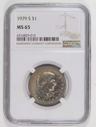 1979 S Dollar Susan B. Anthony NGC MS-65