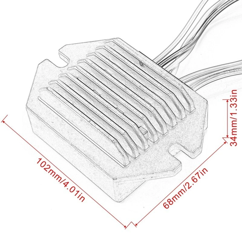 Regulador rectificador para Polaris Switchback Assault 600 2014-2016/800 2013-2016 Foto 4 de 4