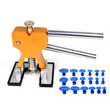 19PCS Paintless Car Body Dent Puller Repair Tool Dint Hail Damage Remover Kit