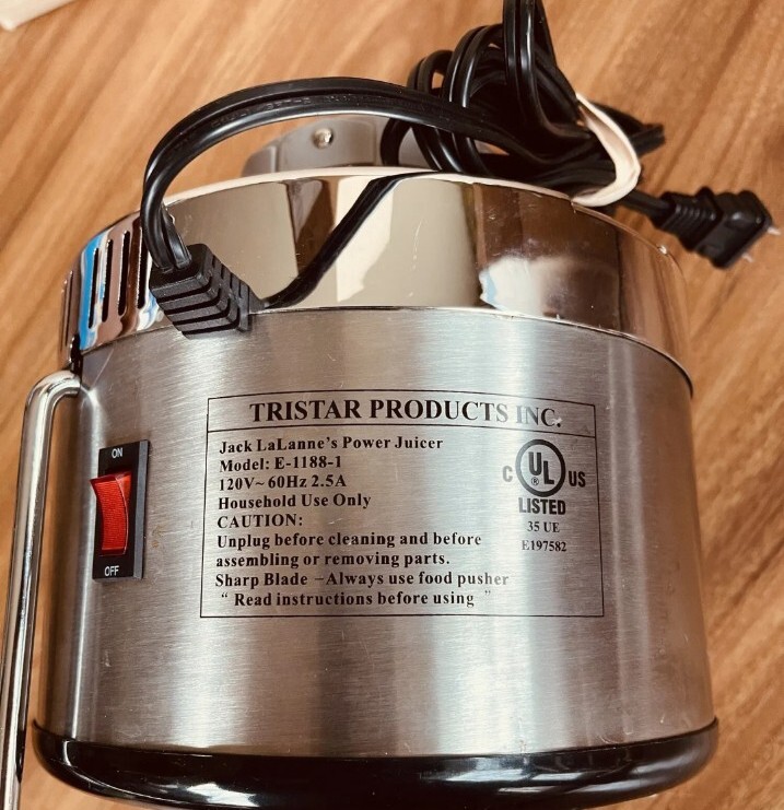 Original Replacement Motor Base for Jack LaLanne's Power Juicer model E