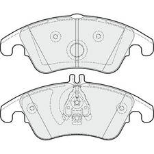 Brake Pads Set For Mercedes E-Class C207 E 350 4matic Front Apec Blue 0054201020