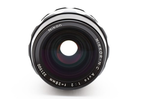 Nikon Nikkor NC Auto 28mm F2 Non-Ai Wide Angle CLA'd Lens Japan - 第 3/12 張圖片
