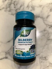 Nature's Way, Bilberry, 60 Vegan Capsules Exp/01/31/2027