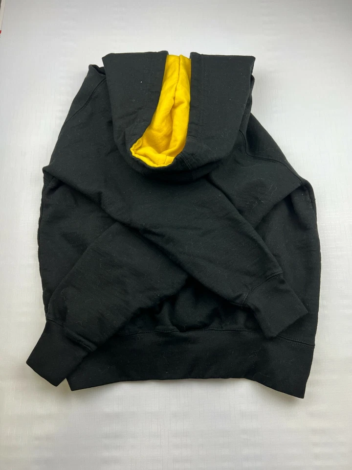 Boston Bay State 服装女式小号连帽衫黑色|黄色棕熊连帽衫 — 第 2/4 张图片