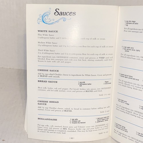 Vintage 1972 Osterizer Blender Spin Cookery Cookbook & Instruction Manual - Bild 16 von 19