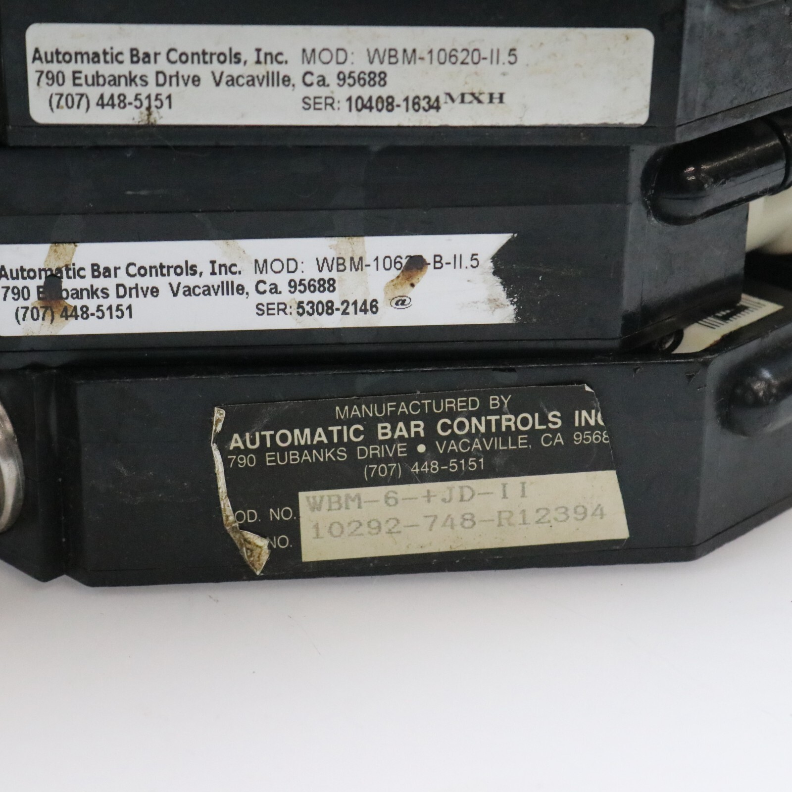 (Lot of 8) Wunder-Bar Beverage Gun Dispenser For Parts (UNTESTED)