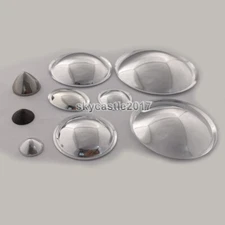 2pcs Speaker Plastic Dome Dust Cap Woofer Bullet Head Cover Speaker Repair Parts