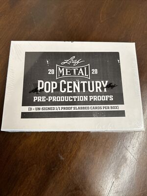 2020 Leaf Metal Pop Century 1/1 Pre-Production Proof Factory