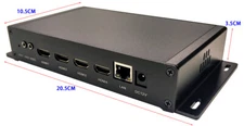 4-Way HDMI Video Encoder H.265/H.264 4K 30fps 1080P For IPTV Live Stream or NVR