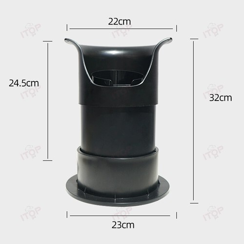 Electric 58mm Coffee Filter Cleaner with 3 Brush, Cleaning Espresso Powder bowl - Foto 5 di 14