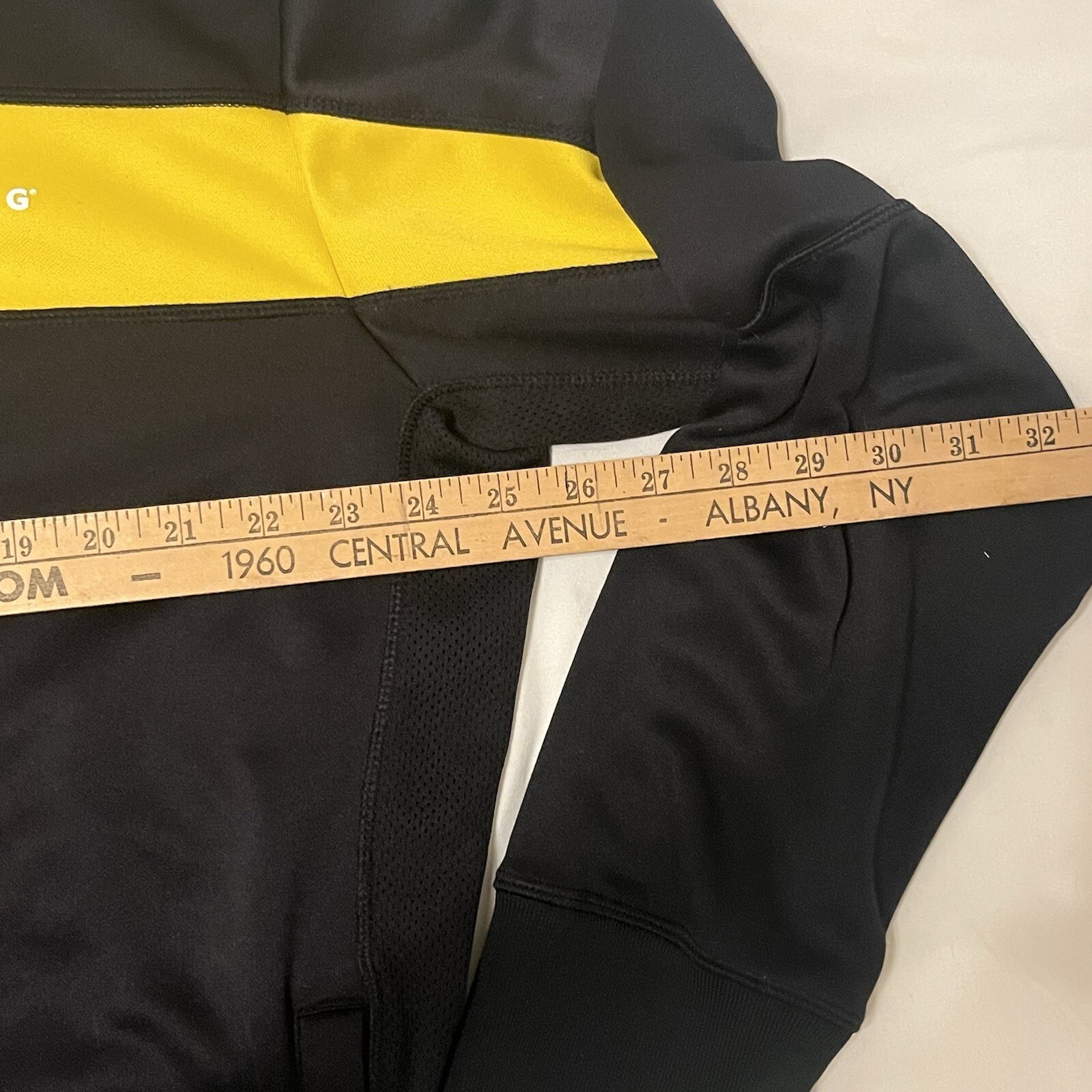 SACAI X NIKE Giacca Nike Dri Fit Ciclismo Pista Livestrong Adulto XL Nero Giallo Zip Up