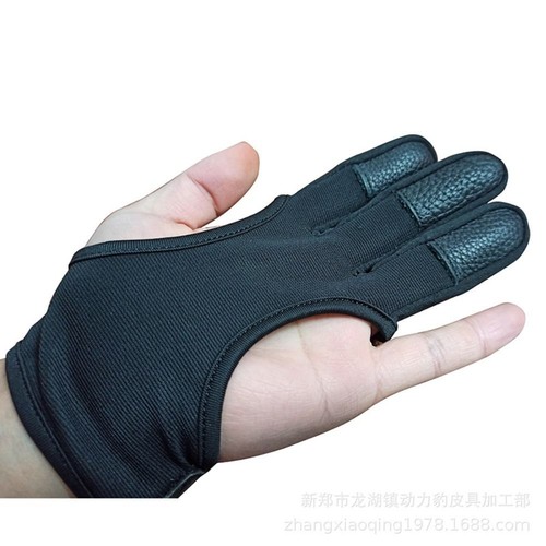 Guard Protector Recurve Bow 3 Fingers Protective Gloves Archery Finger Guard - Picture 3 of 12