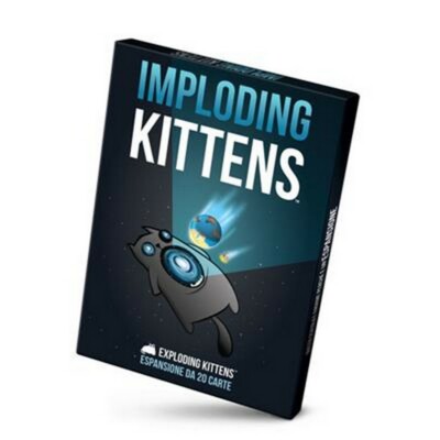 Barking Kittens Asmodee Edizione in Italiano 8545 Espansione Gioco di Carte Exploding Kittens Barking Kittens Asmodee Edizione in Italiano 8545 Espansione Gioco di Carte Exploding Kittens