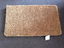 Image of natural coir door mat - 6 sizes available in thin (2cms) or thick (5cms)