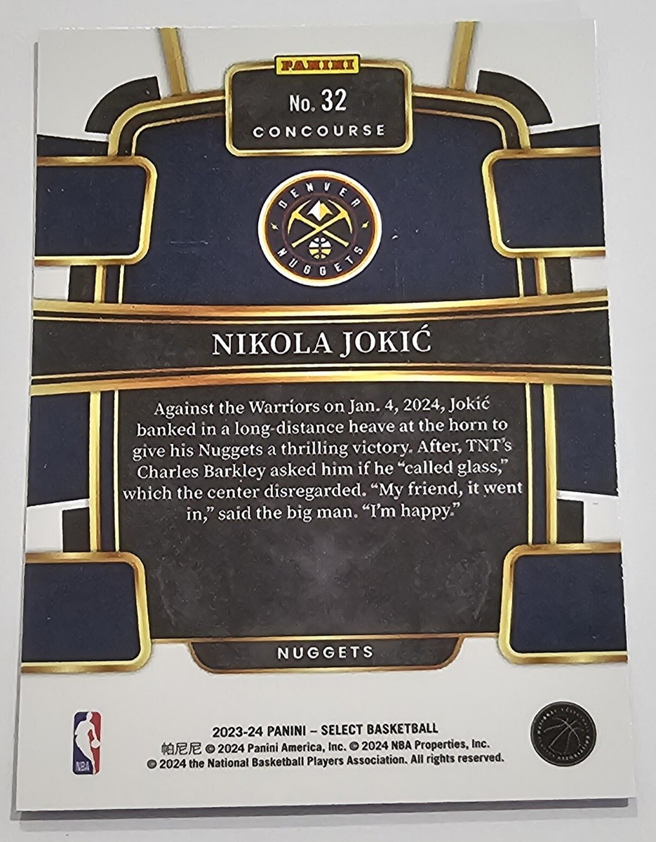 その他 NIKOLA JOKIC PANINI SELECT PSA T25040801 2023-24 Panini Select Nikola Jokic Neon Icon SJ | eBay
