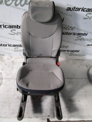 46829445 Sitz Hinten Rechte Seite FIAT Multipla 1.9 D 5M 88KW (2006) Ersatz