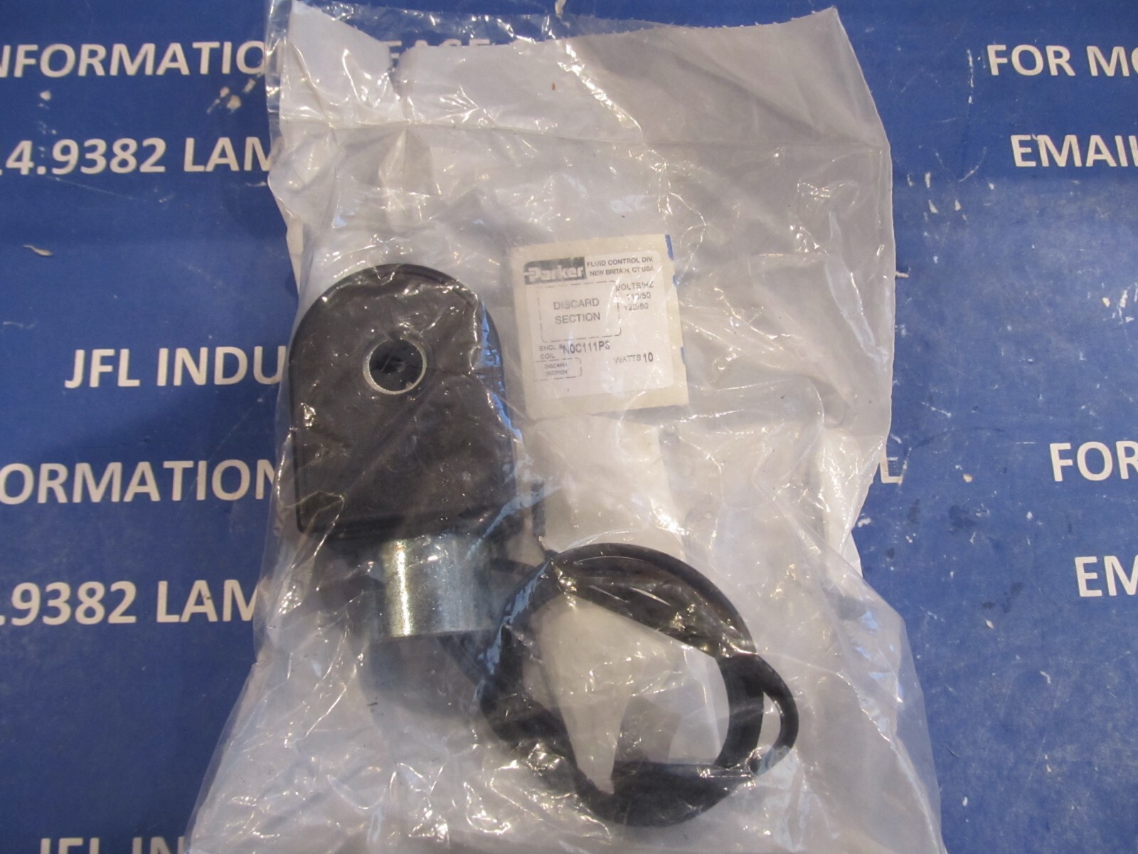 Parker Solenoid Coil, 1/2"npt, 120v, C111P3, New Sealed / Unused Surplus