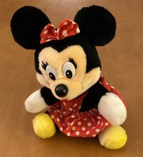 Old Walt Disney World Minnie Mouse Plush 8"