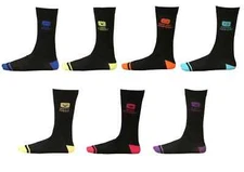 7  Days of the Week Mens socks Cotton Rich Casual Smart Sock Multipack 6-11
