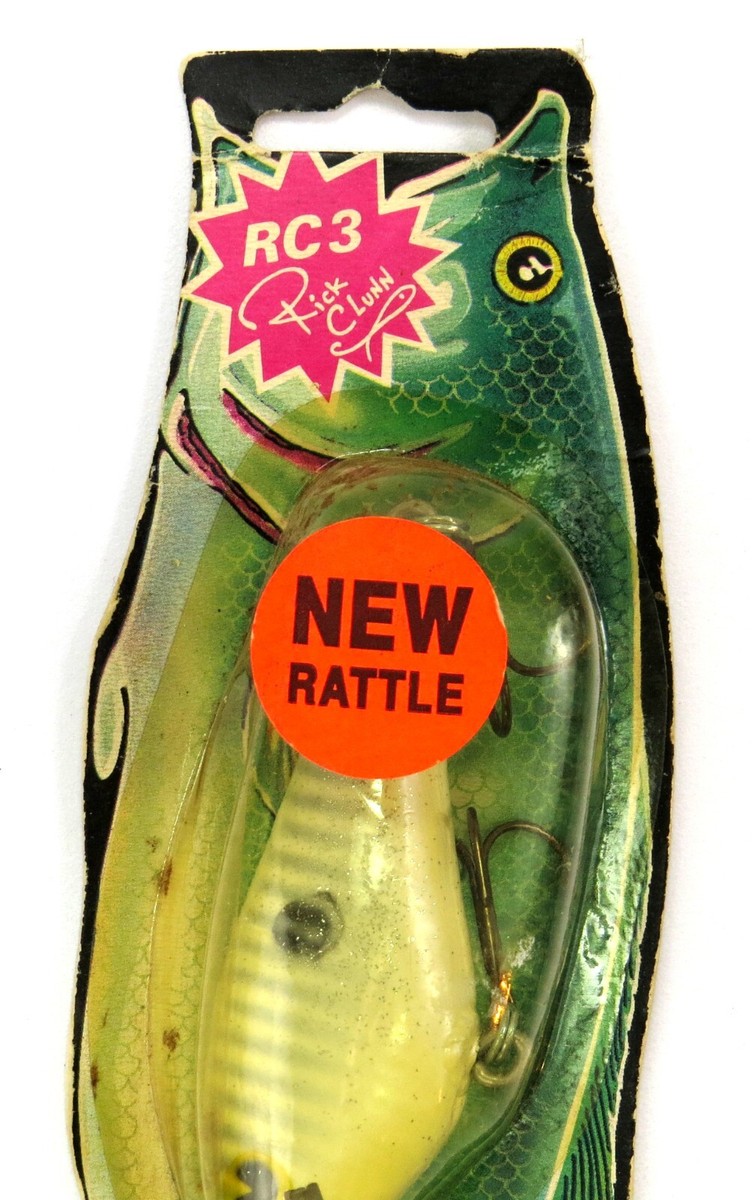 POE’S RC-3 / BABY BASS Poe's RC-3 Coffin Lipped Cedar Wood Fishing Lure, Vintage 1987