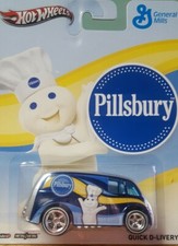 Hot Wheels Pop Culture General Mills Pillsbury Quick D-Livery 1:64 Real Riders