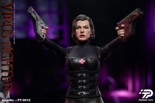 Premier Toys Resident Evil Virus Warrior Alice PT-0012 1/6Action Figure In Stock - Picture 10 of 14