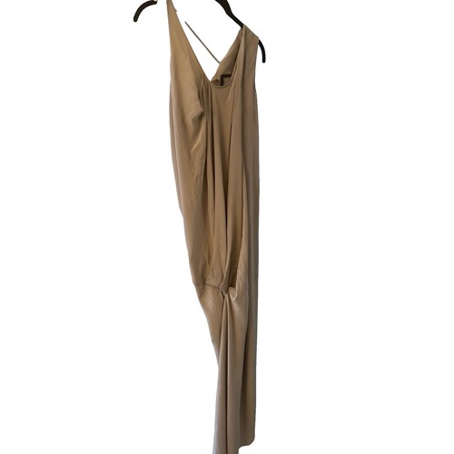 selah silk dress reformation Reformation Selah Silk Leopard Print Scoop Neck Maxi Dress  The Closet New  York