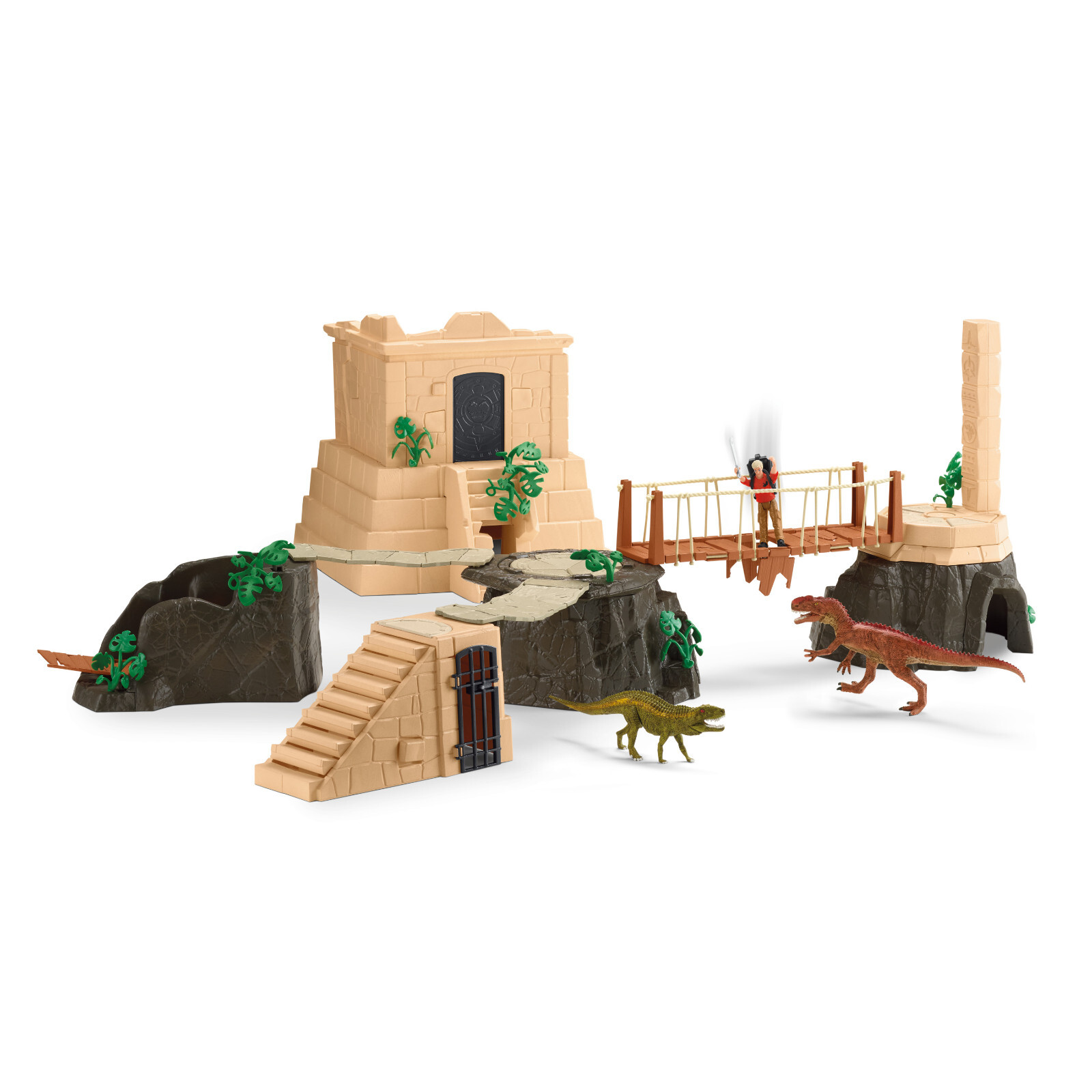 Schleich 42656 Dino Temple Conquest Mega-Set playset dinosaurs dinosaur toy set