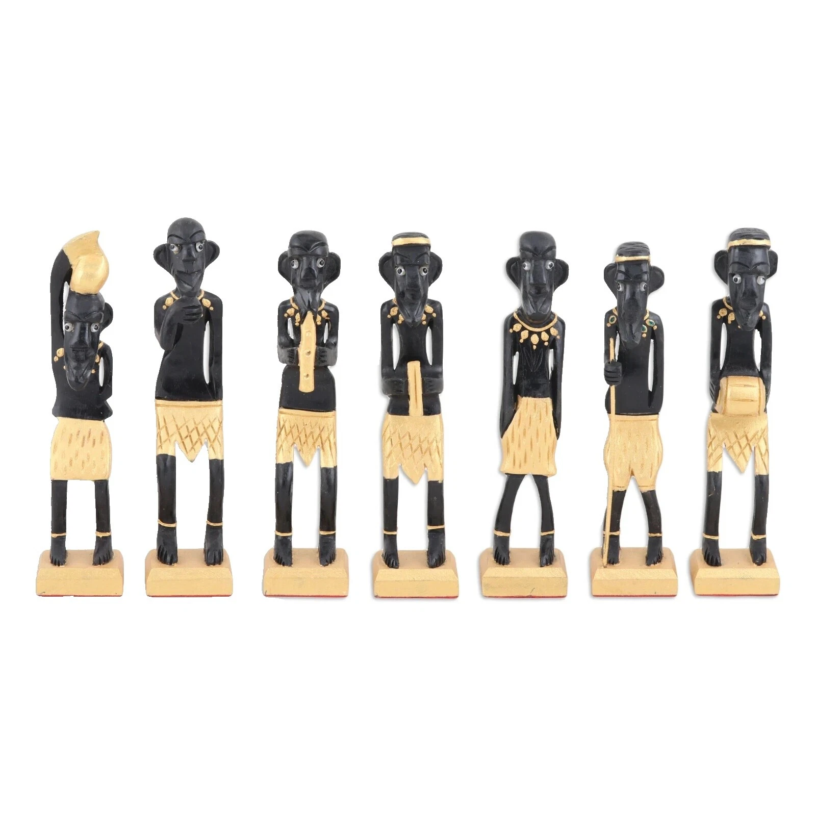 Деревянные музыкальные скульптуры