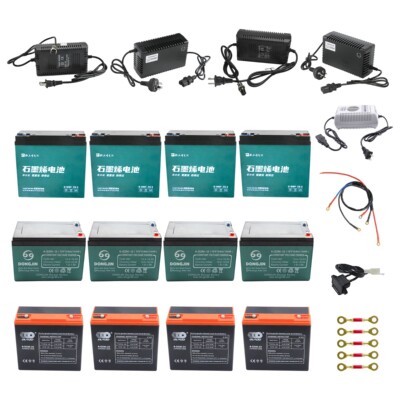 12V 12Ah 20Ah 24Ah 6-DZM-12 6-DZM-20 Battery Mobility Scooter Golf Cart E Bike