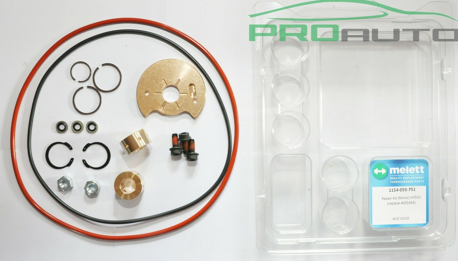 Melett Turbocharger Turbo Rebuild Repair Kit for Holset Hy55v  