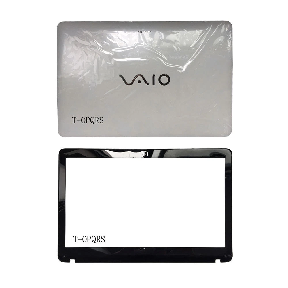 For Sony vaio SVF153b1YM SVF153A1YM SVF154B1EL LCD Back Cover + LCD Bezel  Cover | eBay