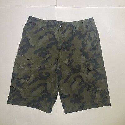 Camo Shorts VINTAGE Wrangler Camouflage Cargo Shorts Size 30 Men's