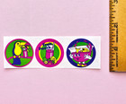Vintage 80s Ctp Glossy Fruit Punch Toucan Scratch n Sniff Sniffys Stickers Strip