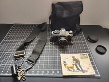 Canon AE-1 Program 35mm film SLR with Canon FD 50mm f/1.8 lens