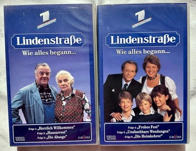 Lindenstraße VHS Folgen 1 bis 6 - Wie alles begann - Weltweiter Versand - Bild 1 von 2